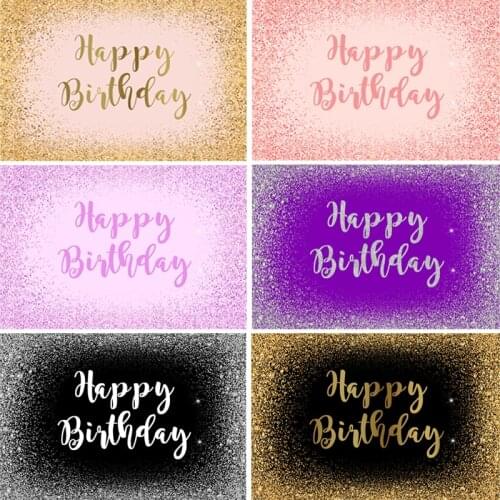 9 Options Glitter Birthday Party Decoration For Photography Customize Background Photocall Boda Wedding Bridal Shower Backdrop