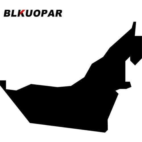 BLKUOPAR for United Arab Emirates Car Stickers Personality Simple Decals Scratch-Proof Refrigerator Helmet Decor Car Label