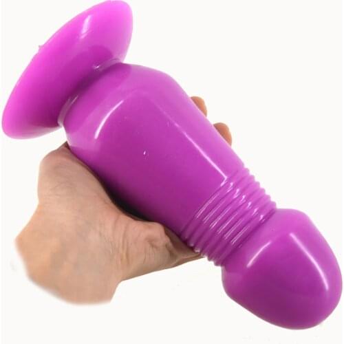 FAAK Big anal dildo huge anal dildo large sex toys anal stopper suction anal plug butt plug couple flirting masturbate toys