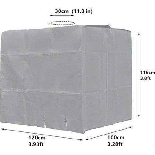 Cover Cases Protection For IBC Tank Water Tank 1000l Container Insulating Foil Water Tank Cover For 1000 L IBC Tank Covers New