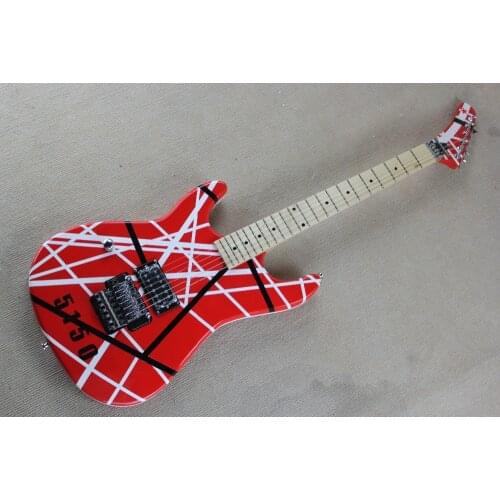 2019 New + Factory + left handed Kram 5150 electric guitar Eddie Van Halen Kram lefty 5150 guitar free shipping