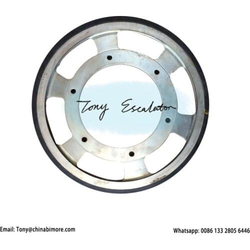 Escalator friction wheel DAA265NNN1 GAA265NNN1 for 506NCE OD456mm W36mm ID218mm
