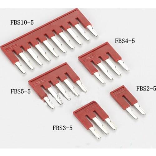 FBS10-5 center side plug connector UT ST 2.5 spring terminal 5-5 4-5 3-5 2-5