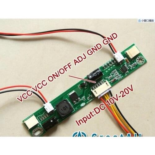 10PCS 530mm Adjustable brightness led backlight strip kit,Update 24inch-wide monitor 24'' LCD ccfl panel to LED backlight