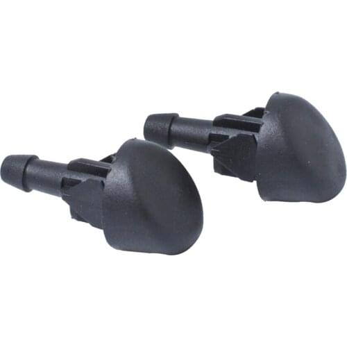 Easy Install Safety 2x Front Windsheild Wiper Nozzle Washer Jet