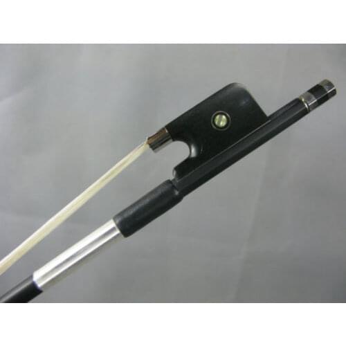 3pcs Strong professional black Carbon fiber viola bow 74 grams