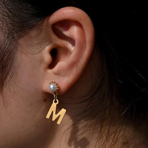 MOON GIRL Women's Gold Earrings