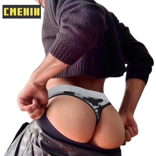 CMENIN Popular Camouflage Mens Panties Gay Men Sexy Mans Underwear Thong Men Jockstrap Soft Mens Thong And G strings Cueca