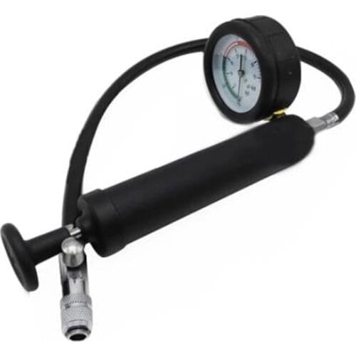 New Water Tank Leak Detector Shockproof Dial Car Pressure Gauge Tester Cooling System Tester Radiator Pressure Pump