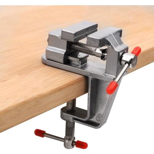 Flat Table Vise Pliers DIYWORK Screw Type Workbench Vise Toggle Clamp Quick Positioning Fixture 30MM Maximum Opening
