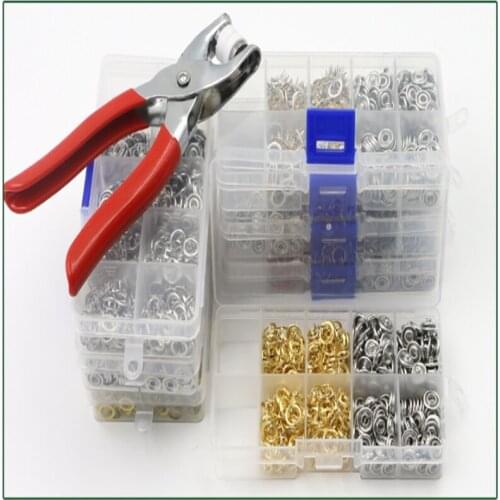 1 box 1 tool Color baby snap buttons copper metal buttons clothing four buckle Invisible Children slobber towel