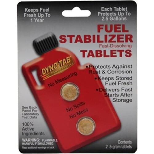Dyno tab fuel stabilizer and system cleaner for Gasoline & Diesel Carbon Cleaner dynotab Fuel Economy Save
