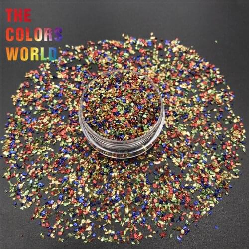 TCST-014 DIY Nail Particle Crushed Natural Nail Art Decoration Irregular Thin Nail Art Zircon Micro Diamond Crystal Sand Gel