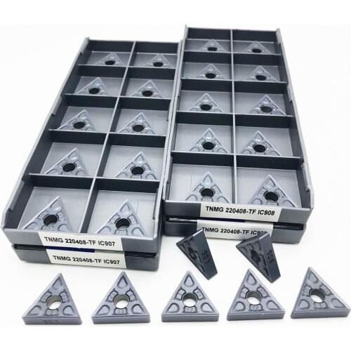 TNMG220408 TF IC907 / IC908 external turning tool carbide insert TNMG 220408 turning tool cutting tool CNC lathe parts tool TNMG