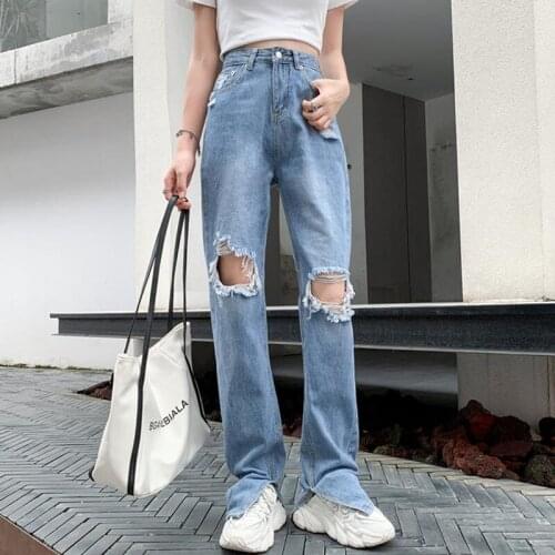Wenaiyi Womens Ripped Jeans