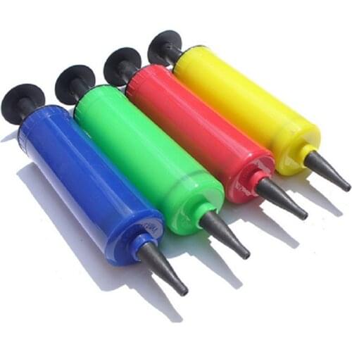 1 Pc Mini Portable Hand Manual Soccer Ball Party Balloon Inflator Air Pump Needle
