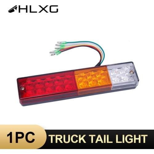 HLXG 1PC 20LED tail Rear Lights Trucks Tail Light Trailer Light Caravan Yacht Boat Towed RV ATV Trailer Parking Light stop light
