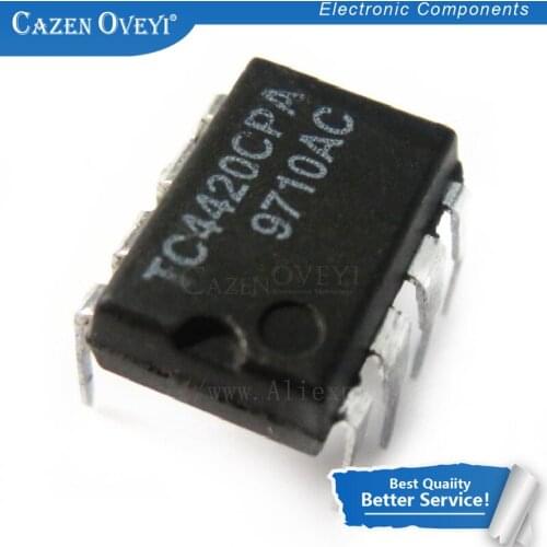10pcs/lot TC4420CPA TC4420EPA DIP-8 TC4420 DIP TC4420CP DIP8 4420CPA