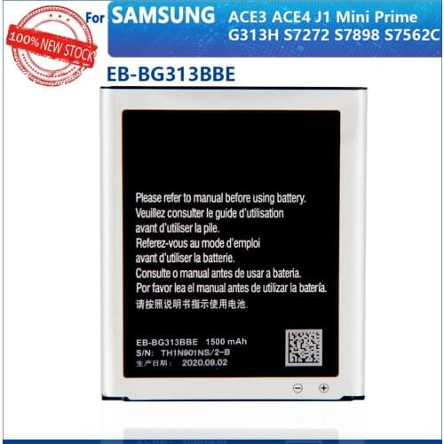 100% Original 1500mAh EB-BG313BBE For SAMSUNG Galaxy ACE 3 ACE 4 Neo Lite G313H S7272 S7898 S7562C G318H G313M J1 Mini Prime