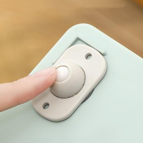 4pcs Casters Pulley Rollers For Cabinet Drawer Storage Box Trash Can Universal Small Furniture Wheel Adhesive Directional Roller