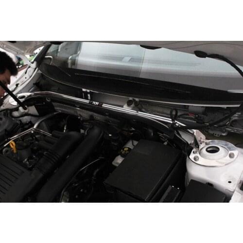 Suspension strut bar for Volkswagen Golf 7 GTI car accessories alloy stabilizer bar car styling auxiliary tank tension rod