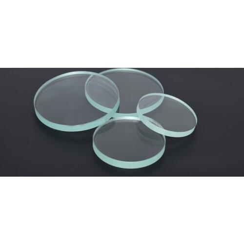 36 40 45 50mm Armoured Tempering glass; toughened glass stalinite Plat Lens Thickness 5mm 2PCS