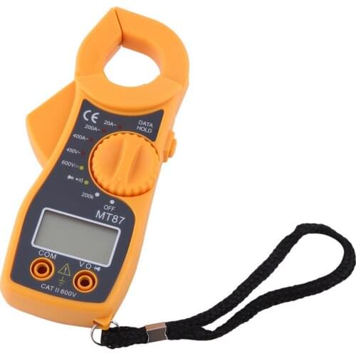 MT87 LCD Digital Clamp Meters Multimeter Measurement Tools AC/DC Voltage Tester Current Resistance Tester Meter