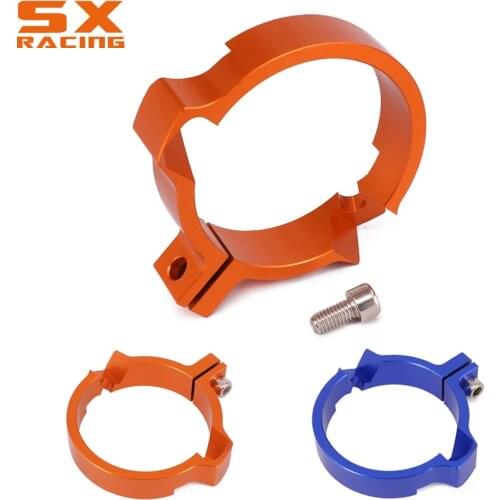 CNC Exhaust Outlet Downpipe Bolt Pipe Clamp Adaptation Flange For KTM EXC SX250 EXC250 EXC300 TC250 TE250 TE300 TX300 17-20