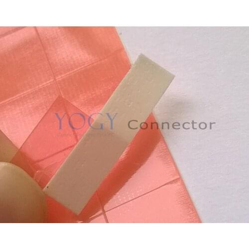 1000pcs 10*10mm Double Sided Adhesive Thermal Sticker Fiberglass Mat for LED light with Heat Sink, PCB, IC