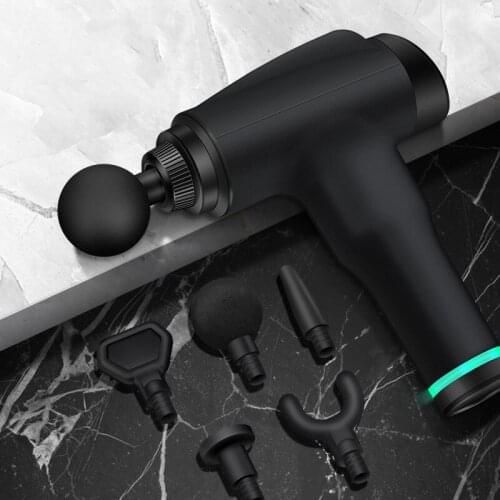Electric Massage Gun Deep Muscle Fascial Body Massager Gun Tissue Percussion Fitness Equipment Acid Relief Pain Relax