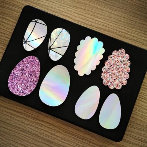 Headwear Snapclips cutting die JC-clips0001 oval shape