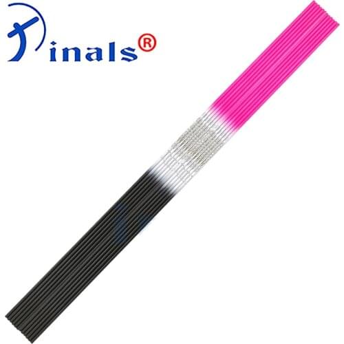 Carbon Arrow Shaft Pure Carbon Spine 500 600 700 800 900 ID 4.2mm 30inch Recurve Bow Longbow Shooting Hunting Pink