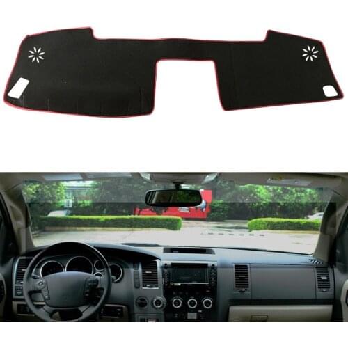For Toyota Tundra Sequoia 2008 2009 2010 2011 2012 2013 2014 Car Dashboard Cover Mat Pad Sun Shade Instrument Carpet Accessories