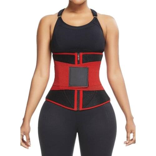 New Bodybuilding Abdomen Waist Trainer Gym Fitness Belt Women High-Waisted Sweat Waist Trimmer Slim Shaper Plus Size S-3XL