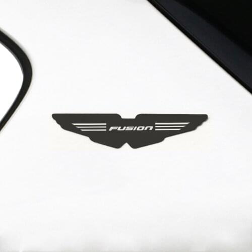 New Car styling stainless steel car body decorative stickers emblem decoration decals for Ford fusion 2007-2015 Accessories