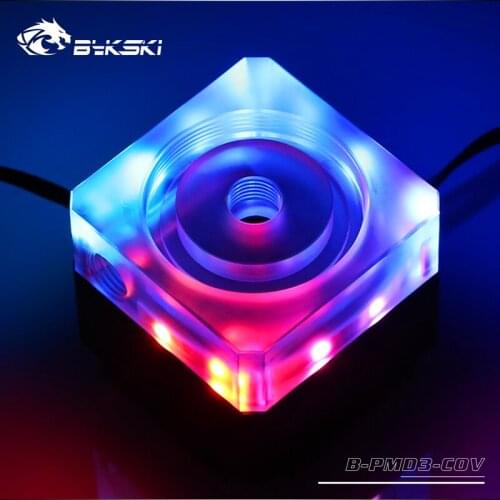 Bykski DDC Pump Original Water-Cooled PC Cooler 6 Meters Q distance 5000rpm 600L / H Flow Support Extend Reservoir Distro Plate