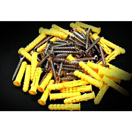 Plastic expansion pipe Wall plug screw Expansion screws Plastic expansion pipe Self tapping pin