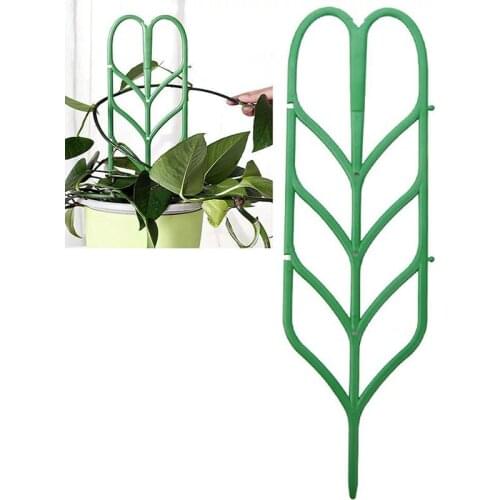 DIY Plastic Plant Support For Garden Vines Fastener Frame Pot Bracket Shelf Climbing Flower Fixed Plant Growth Direction