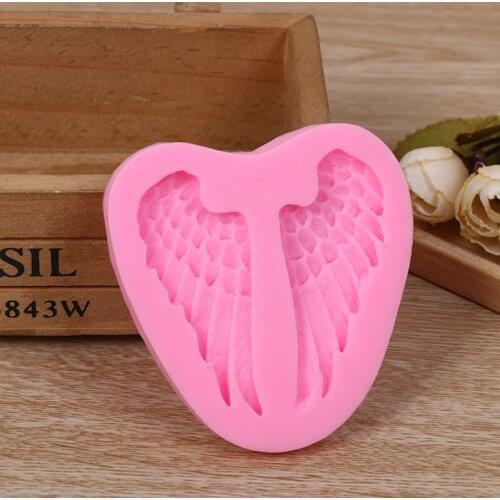 Silicone Angel Wing Fondant Silicone Sugar Craft Molds DIY Cake Decorating