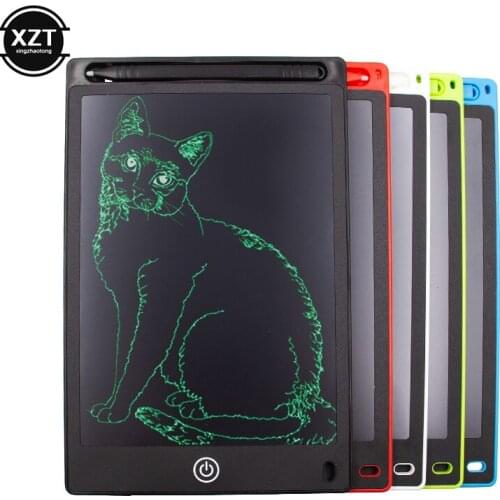 Smart LCD Writing Tablet 8.5'' mini blackboard Electronic Notepad Drawing Graphics Board Gift for Children Stationery
