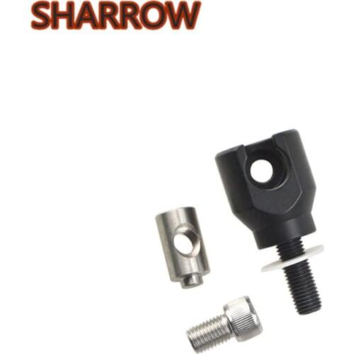 1Pc Archery Stabilizer Quick Disconnect Folding Adapter Absorber Connector for Recurve Compound Bow Outdoor Hunting Accessories