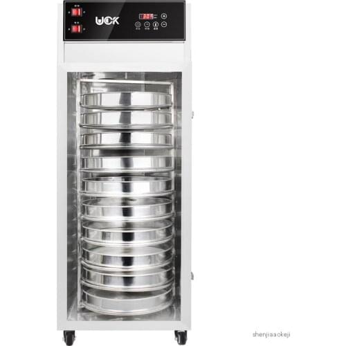 10-layers Food Dehydrator Stainless steel Commercial fruit vegetable dryer for tea/Grains/seafood/herb drying machine 220v 1500W