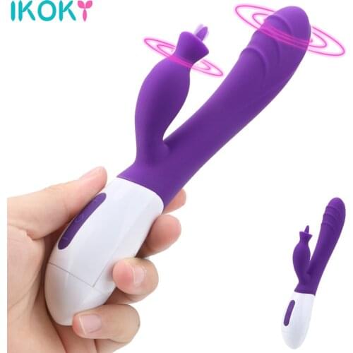 12 Frequency Female Masturbator Vibrators For Women Erotic Nipple Vagina Massage Sex Toys Dildo Tongue Licking Vibrator