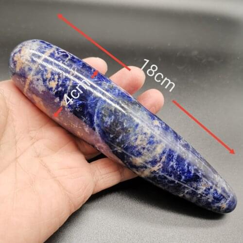 18 centimeters LanWen quartz massage roller vulva wand guasha happy with female female health kegel exercises health care