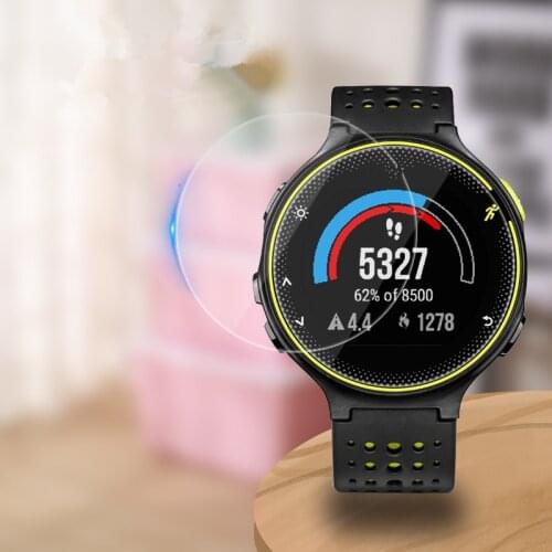 3 pcs 2.5D 9H Clear watch Tempered Glass Screen Protector For Garmin 235lite/forerunner735/ Forerunner35 Smartwatch Screen Film