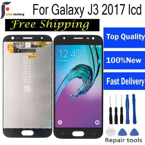AMOLED For Samsung J3 2017 screen j330 lcd Display For Samsung Galaxy J3 J330 J330F J330G LCD Display Touch Screen Digitizer