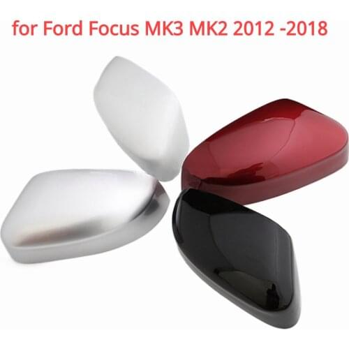 Car Rear View Mirror Cover Rearview Frame Shell Wing Mirror Housing Suitable for Ford Focus MK3 2012 to 2018 BM5117K748AA
