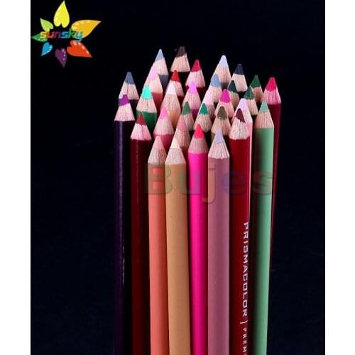 UAS Prismacolor oily pencil black and white complementary color single monochrome professional hand-painted colored pencils