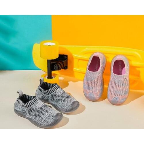 Childrens sneakers 2021 spring new girls baby soft-soled shoes Student casual shoes boys breathable sports shoes