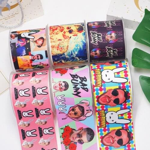 DIY Cartoon Printed Grosgrain Ribbon For Craft Supplies Sewing Accessories 5 Yards, Planar Resins Mold 10 Pieces. 51330